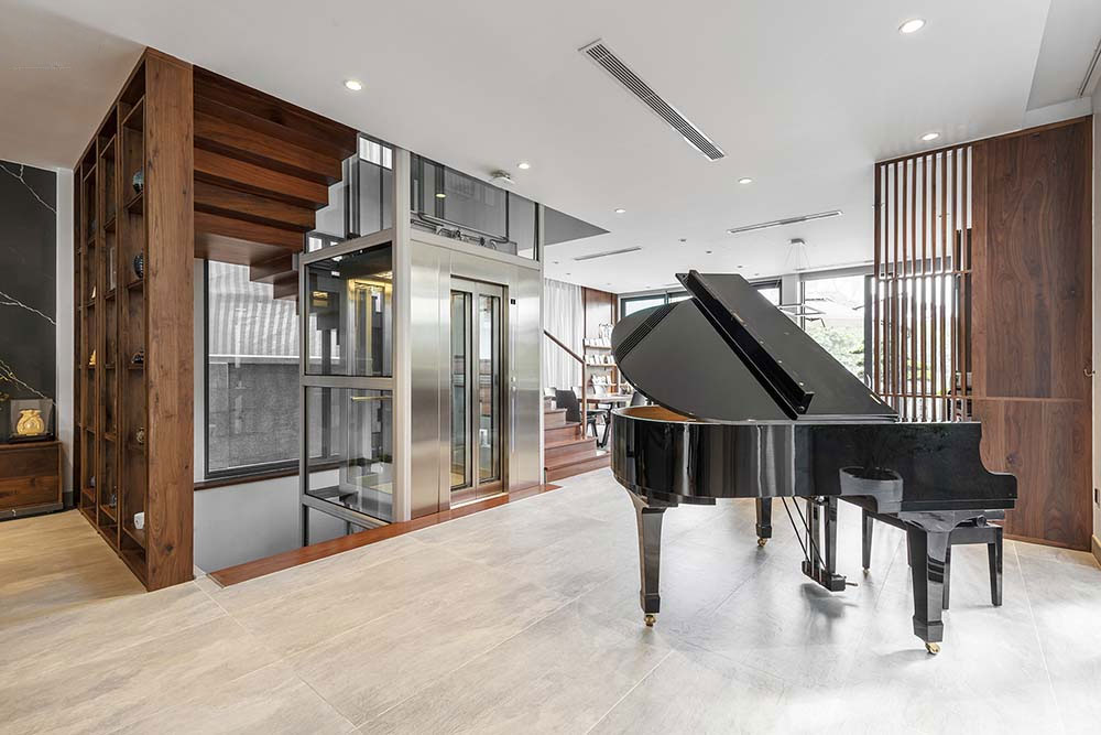 Lắp đặt thang máy tại Vinhomes Riverside - Long Biên