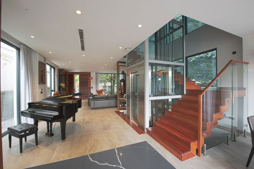Lắp đặt thang máy tại Vinhomes Riverside - Long Biên