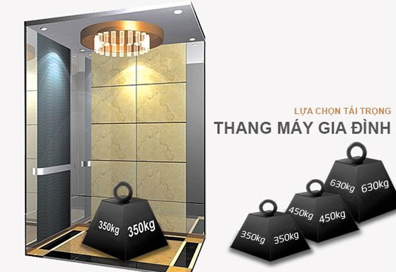 tai trong thang may